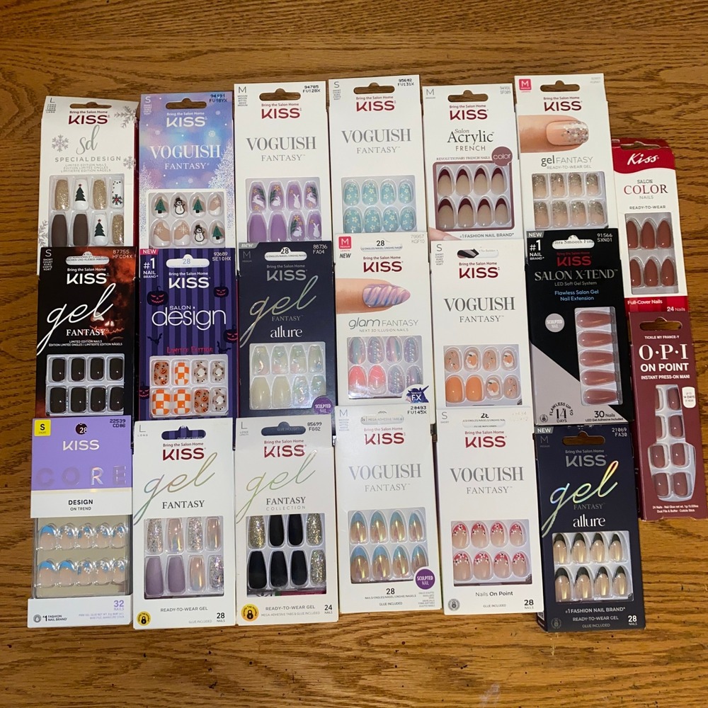 Kiss Nails Glue On Nails Bundle - Picture 7 of 7